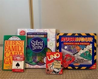 Lot #1: Assorted Games: $14