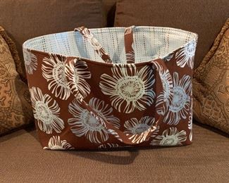 Handmade Fabric Tote: $25
