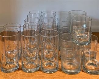 Lot of Assorted Glassware (12 of each size): $24