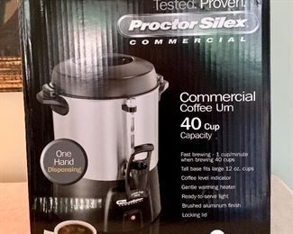 Commercial Coffee Pot: $50