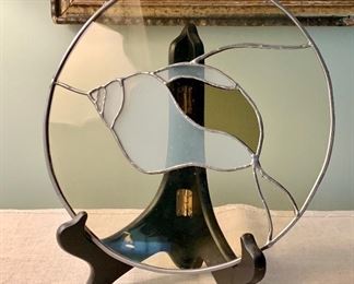 Stained Glass Seashell Suncatcher: $40