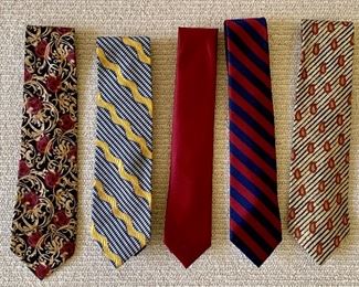 Lot 2: Assorted Ties: $35