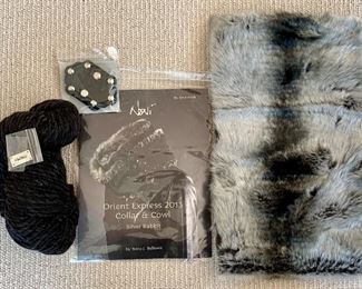 Lot 12: Knit Scarf Kit: $50