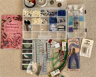 Lot of Beading Items: $32
