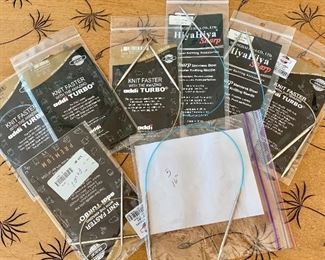 Lot 4: Assorted Knitting Needles: $20