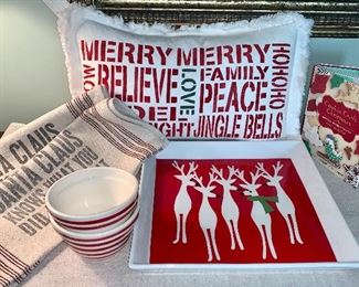 Lot of Assorted Christmas Items: $18