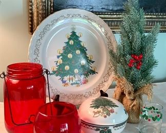 Lot of Holiday Items - Mikasa, etc. : $15