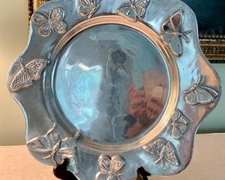 Mariposa Platter with Butterflies: $18