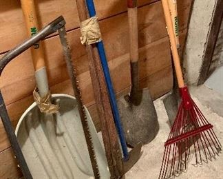 Lot 1: Assorted Garden Tools: $25