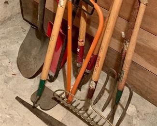 Lot 2: Assorted Garden Tools: $25