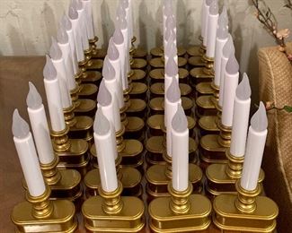 Lot of (36) Carlon Window Candles: $50