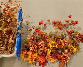 Lot 5: Assorted High Quality Faux Flowers - $16