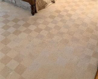 Item 123: Wool Rug - 171.5" x 141.5": $700