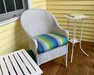 Item 77: Side Table - 18"l x 18"w x 20"h: $30 (SOLD)