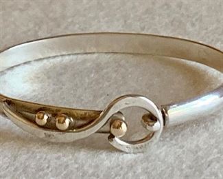 Jewelry 4: Sterling and 14K Bracelet - Sonya, LTD. $75