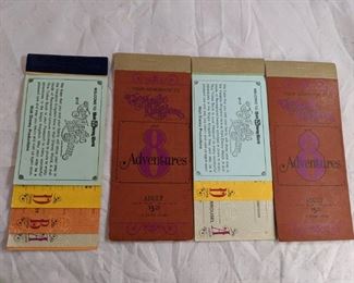 Walt Disney World Vintage Tickets