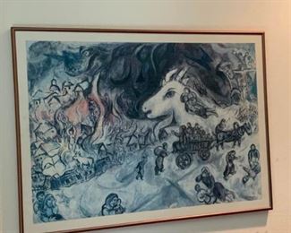 012m Marc Chagall Framed Poster
