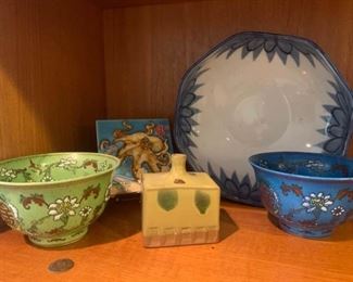 036l Vintage Ceramic Collectibles Danish, Asian  Other