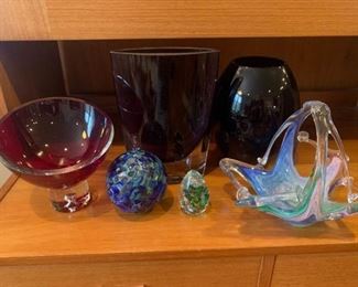 037l Murano Italian Glass  Other Decor Pieces