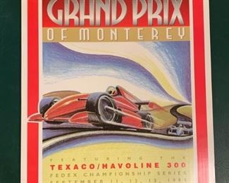 The Honda Grand Prix of Monterey multiple posters