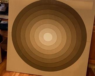 119l MidCentury Fabric Art