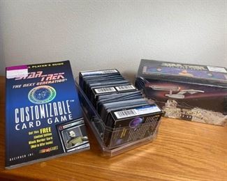152 Star Trek CCG Game Lot