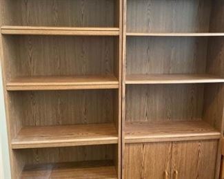 180Pair of Office Bookcases