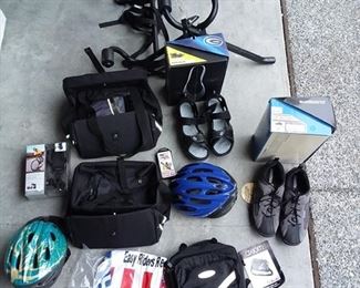 202 Hollywood Bike Rack, Sunlite Paniers, Misc Bike items