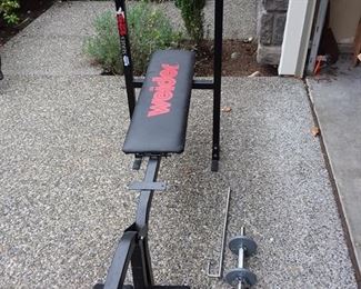 205 Weider Workout Bench