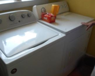 Whirlpool washing machine & dryer