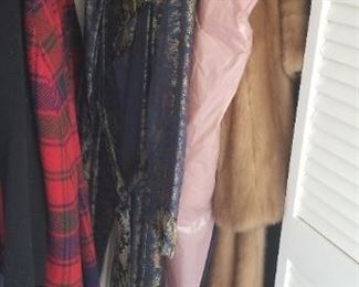 Vintage fur coats, capes and other interesting outerwear