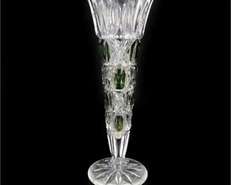 Lot 239
Small Crystal Vase w/ Iridescent Green Accents