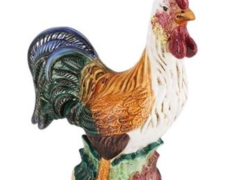 Lot 058
Ceramic Decorative Rooster