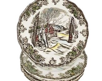 Lot 208
Johnson Brothers "Friendly Village" Dinner Plates