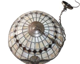 Lot 466
Stained Glass Pendant Lamp Light Fixture