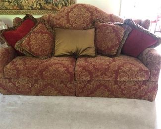 Century custom upholstered sofa