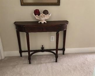 Antique foyer table