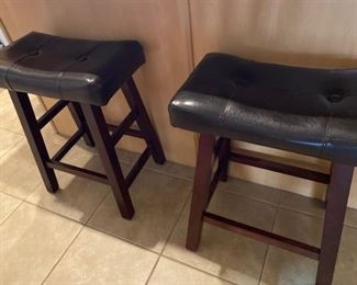 Two matching bar stools