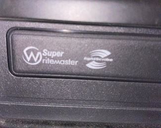 Super Writemaster PC that has been restored to factory settings
