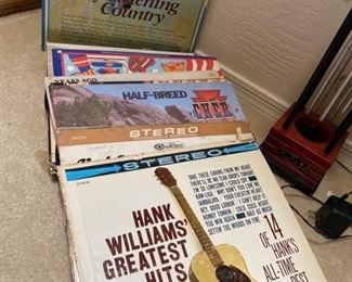 Great collection of albums from country to disco.