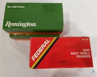 REMINGTON AND FEDERAL shotgun primers