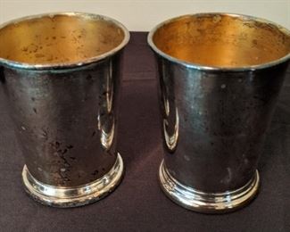 Silver plate Cups