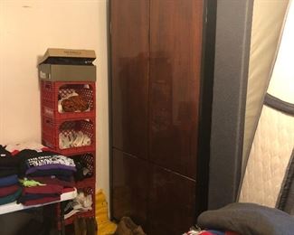 Designer Clothing Armoire, with shelves: Made by Henredon...Pics don't do any justice for these peaces. there are 3