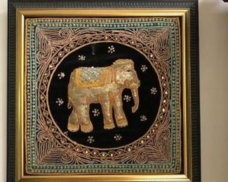 Wall decor from India.