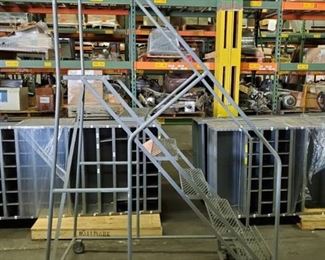 Cotterman 5ft Rolling Metal Ladder
