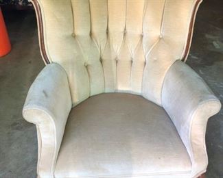 Channel Back Armchair