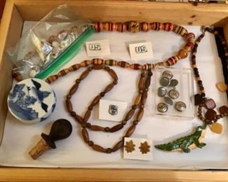 Miscellaneous jewelry and military 
