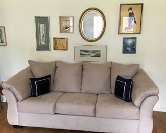 Asian Art, Very nice sleeper sofa (sold)