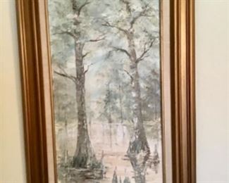 Signed Marge Leeper Florida art 