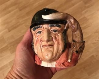 One of many vintage Royal Doulton Toby jugs 